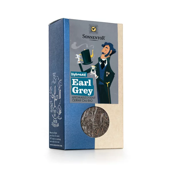 Bio čaj Vybraný Earl Grey sypaný 90g  Sonnentor